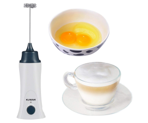 Rechargeable Electric Powered Whisk Coffee Milk Mixer Stirrer Frother Egg Beater