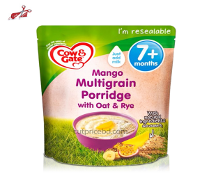 Cow & Gate Mango Multigrain Porridge With Oat & Rye 200gm