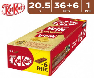 Kit kat 2 fingers 36+6 pc's Box