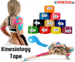 Kinesiology Sports Tape, Muscle Tape, Physical Therapy Tape, Kinesiology Physiotherapy Sports Tape, Therapeutic Sports Tape, Elastic Uncut Tape, (5cm x 5m), Waterproof, Breathable