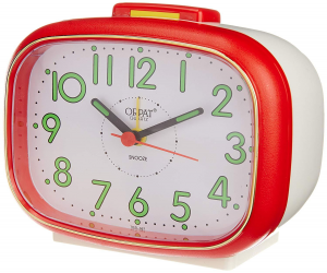 ORPAT TBZL-667 Beep Alarm Clock - Red