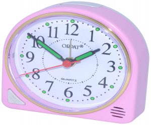 ORPAT TBZL-617 Beep Alarm Clock - Pink: Your Stylish Wake-Up Companion