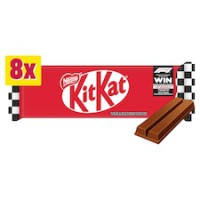 KitKat 2 Finger Milk Chocolate 8 Bars 165.6g