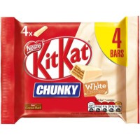 KitKat Chunky White Chocolate 4 Bars 160g