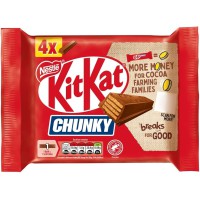 KitKat Chunky Milk Chocolate 4 Bars 160g