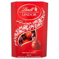 Lindt Lindor Milk Chocolate Truffles Box 200g