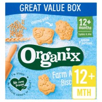 Organix Farm Animal Biscuits 12+ Months 100g