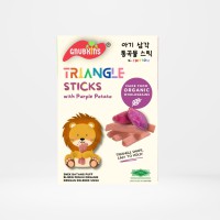 Gnubkins Triangle Sticks Purple Potato 32g