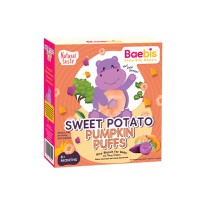 Baebis Sweet Potato Pumpkin Puffs Rice Biscuit 6+ Months 35g