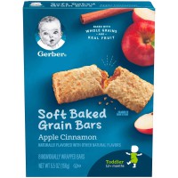 Gerber Soft Baked Grain Bars Apple Cinnamon 156g