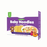 Love Earth Beetroot Pumpkin Plain Wheat Organic Baby Noodles 7+ Months 200g