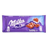 Milka Bubbly Alpin Milk Chocolate Bar 98g