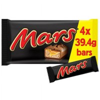 Mars Chocolate Bars 4pcs 157.6g