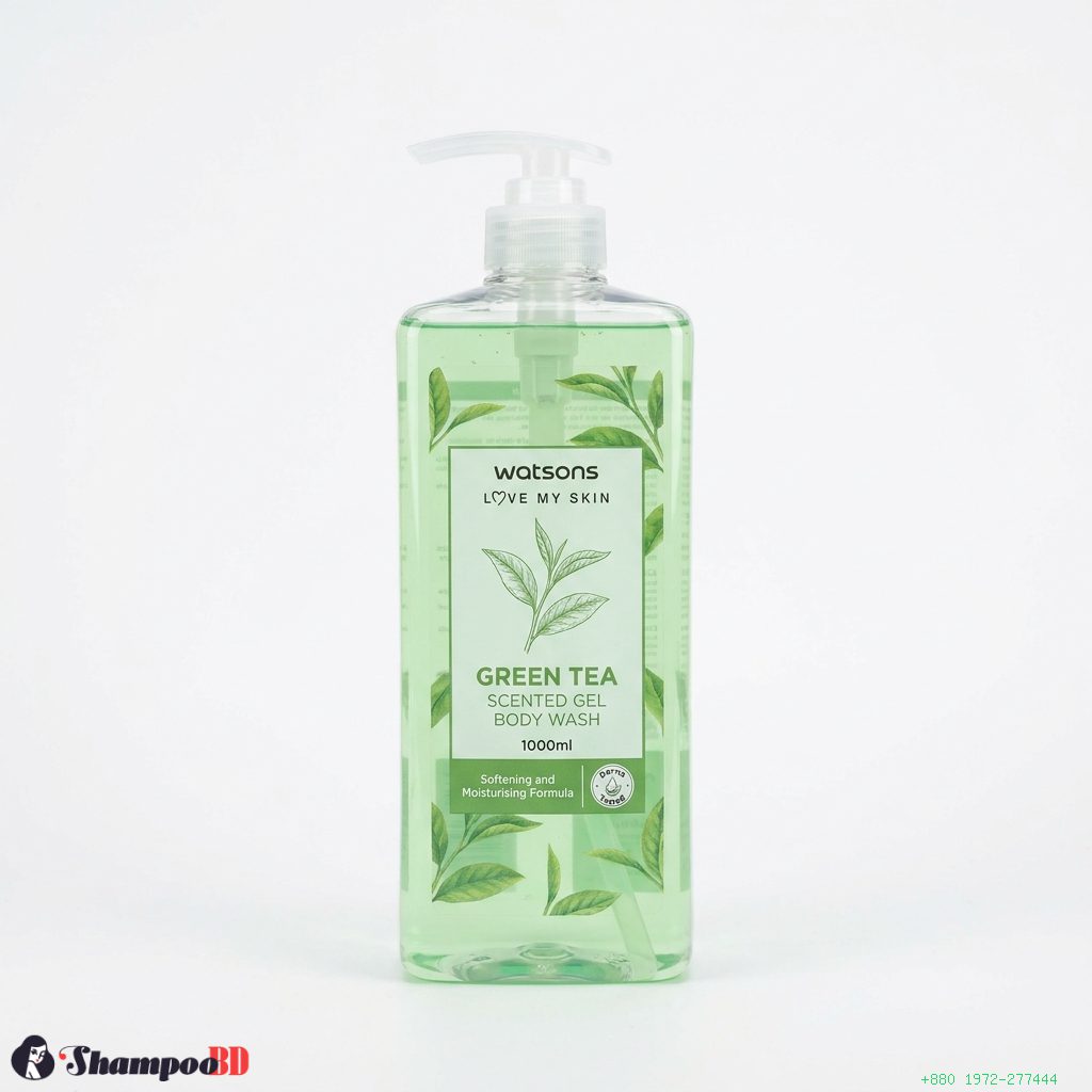 Watsons Green Tea Gel Body Wash 1000ml