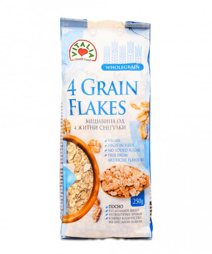 Vitalia 4 Grain Flakes - 250gm