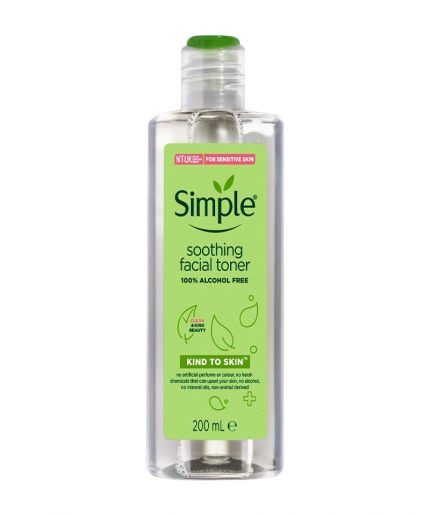 Simple Kind To Skin Soothing Facial Toner 200ml