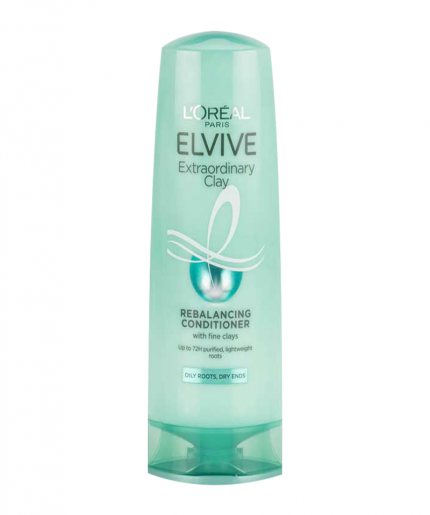 L'Oreal Elvive Extraordinary Clay Rebalancing Hair Conditioner 400ml: Nourish and Revitalize Your Hair