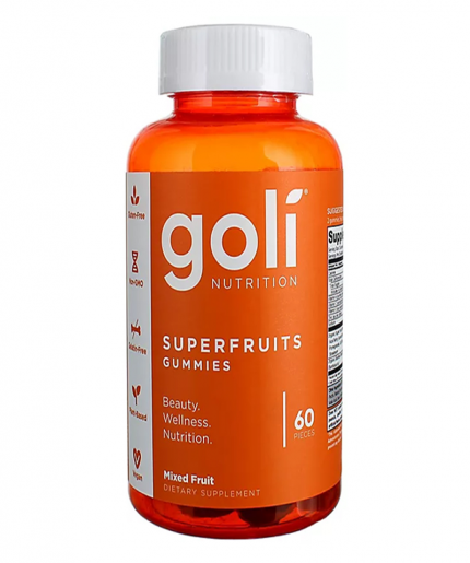 Goli Nutrition Superfruits Gummies 60 Pcs