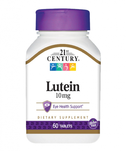 21st Century Lutein Tablets 10mg 60 Count