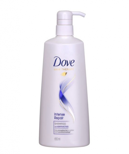 Dove Intense Repair Shampoo 650ml - Hair Therapy for Strong and Nourished Hair