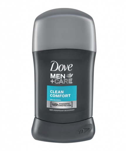 Dove Men+Care Stick Anti-Perspirant Deodorant Clean Comfort 50ml: Stay Fresh and Confident All Day!