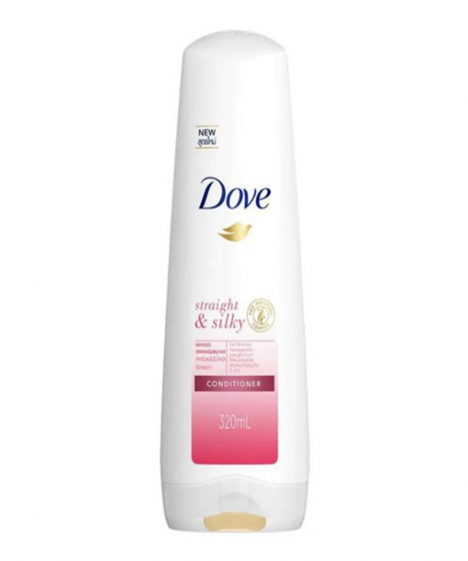 Dove Straight & Silky Hair Conditioner - 320ml: Get Ultra-Smooth and Shiny Hair