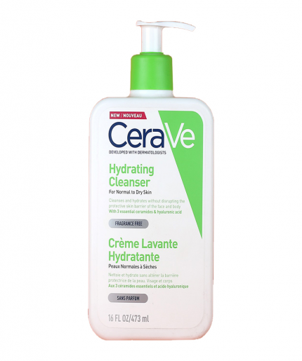CeraVe Hydrating Cleanser For Normal To Dry Skin 473ml