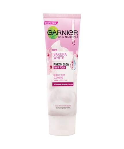 Garnier Sakura White Pinkish Glow Foam - 100ml: Unveil Your Radiant Skin