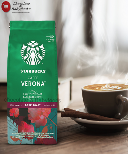 Starbucks Caffe Verona Roasty Sweet And Dark Cocoa Notes 200G