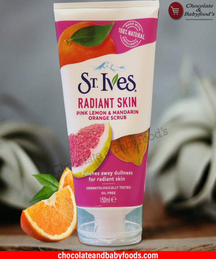 ST. Ives Radiant Skin Pink Lemon & Mandarin Orange Scrub 150ml