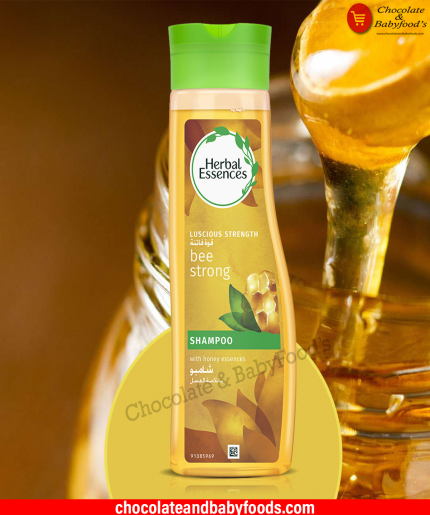 Herbal Essences Luscious Strength Bee Strong Honey Shampoo 400ml - Boost Your Hair's Strength Naturally