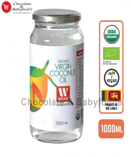 Wichy Organic Raw-Extra Virgin Coconut Oil 1000ml