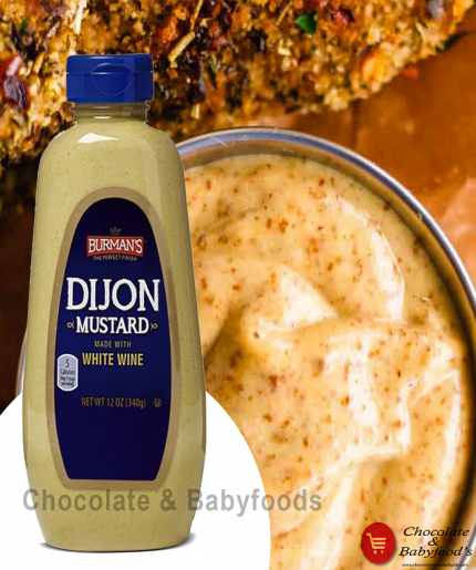 Burman's Dijon Mustard 340G