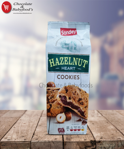 Sondey Hazelnut Heart Cookies 200g