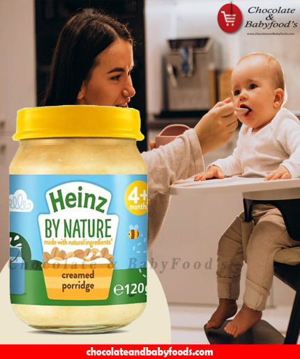 Heinz By Nature Creamed Porridge 4+ Months 120G: Delicious and Nutritious Baby Food
