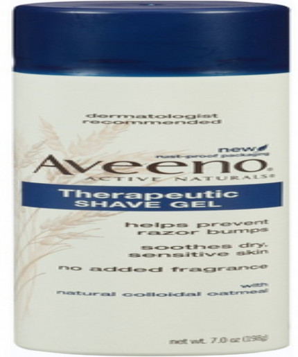 Aveeno Therapeutic Shave Gel 198g