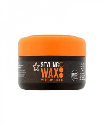 Superdrug Mens Medium Hold Hair Styling Wax 75ml