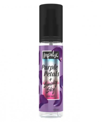 Impulse Purple Petals + Smoky Sky Body Mist 150ml
