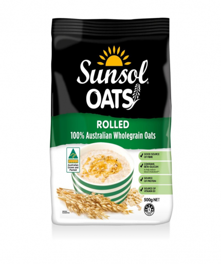 Sunsol 100% wholegrain Rolled Oats