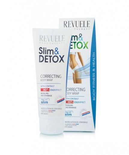 Revuele Slim & Detox Fat Burner Gel For Body Shape Correcting Hot & Cold Therapy - 200ml