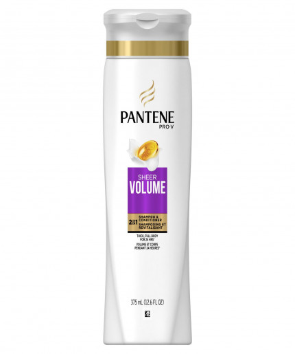 Pantene Pro-V Sheer Volume 2in1 Shampoo & Conditioner 375ml
