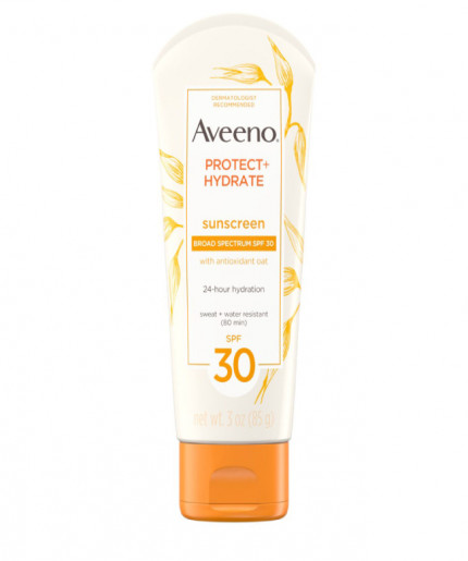 Aveeno Portect+ Hudrate Sunscreen Broad Spectrum SPF30 85g