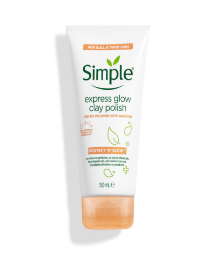 Simple Protect N Glow Express Glow Clay Polish 150ml