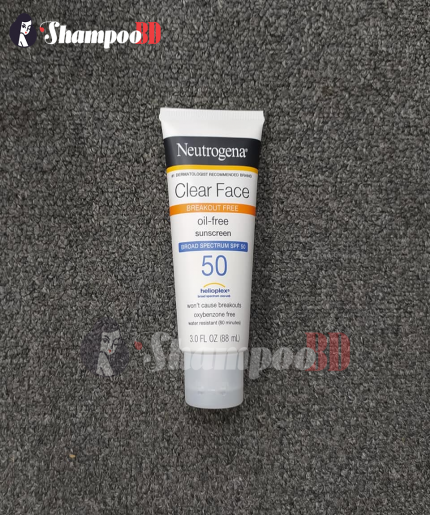 Neutrogena Clear Face Oil Free Sunscreen 88 ml