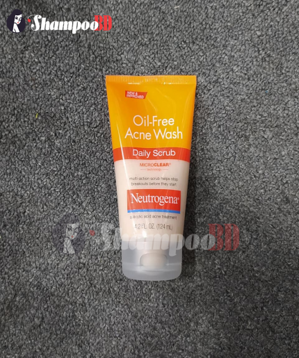 Neutrogena Oil Free Acne Wash Daily Scrub 124 ml
