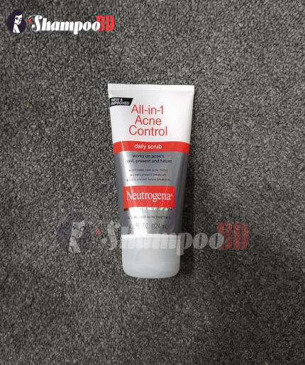 Neutrogena All in 1 Acne Control Daily Scrub 124 ml