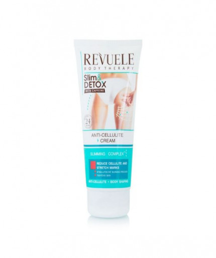Revuele Slim & Detox Fat Burner Slimming Cream With Caffeine For Weight Loss - 200ml