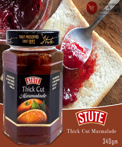 Stute Thick Cut Orange Marmalade 340G