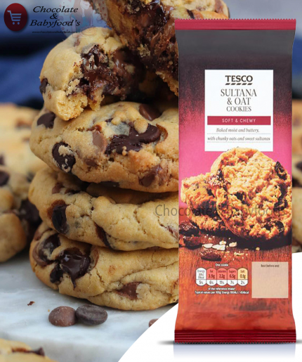 Tesco Sultana & Oat Cookies 200G