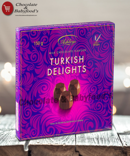 Ashleys Turkish Delights Milk Chocolate 150G